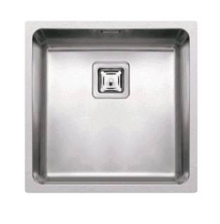 ELLECI - Mosogatótálca W-Square 400 inox munkalapra, munkalap alá és szintbe is szerelhető