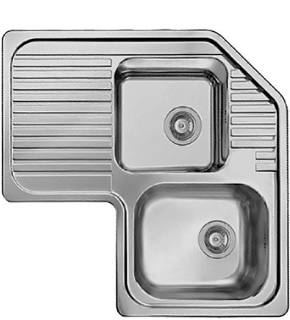 elleci sky corner dx inox medence jobb oldalt inox mosogatótálca