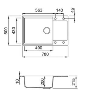 elleci easy 310 g43 mosogatótálca 
