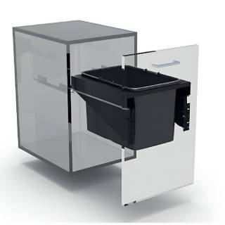 EKOTECH - Beépíthető hulladékgyűjtő FRONT 45 - 1x34 liter