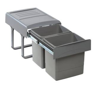 EKOTECH - Beépíthető hulladékgyűjtő MEGA 40 - 2x15 liter