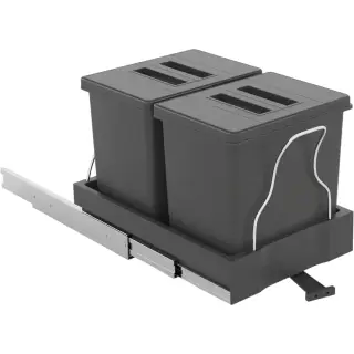 EKOTECH - Beépíthető hulladékgyűjtő PATTY 45 2x12 liter
