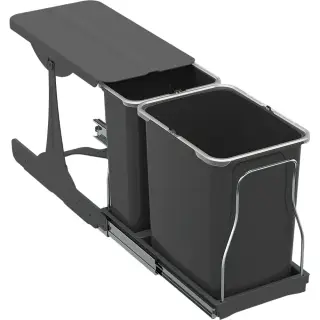 EKOTECH - Beépíthető hulladékgyűjtő PATTY 30 1x16 liter+1x8 liter