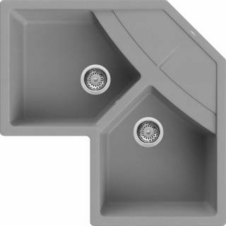 ELLECI - Gránit mosogatótálca Unico CORNER sarok G48